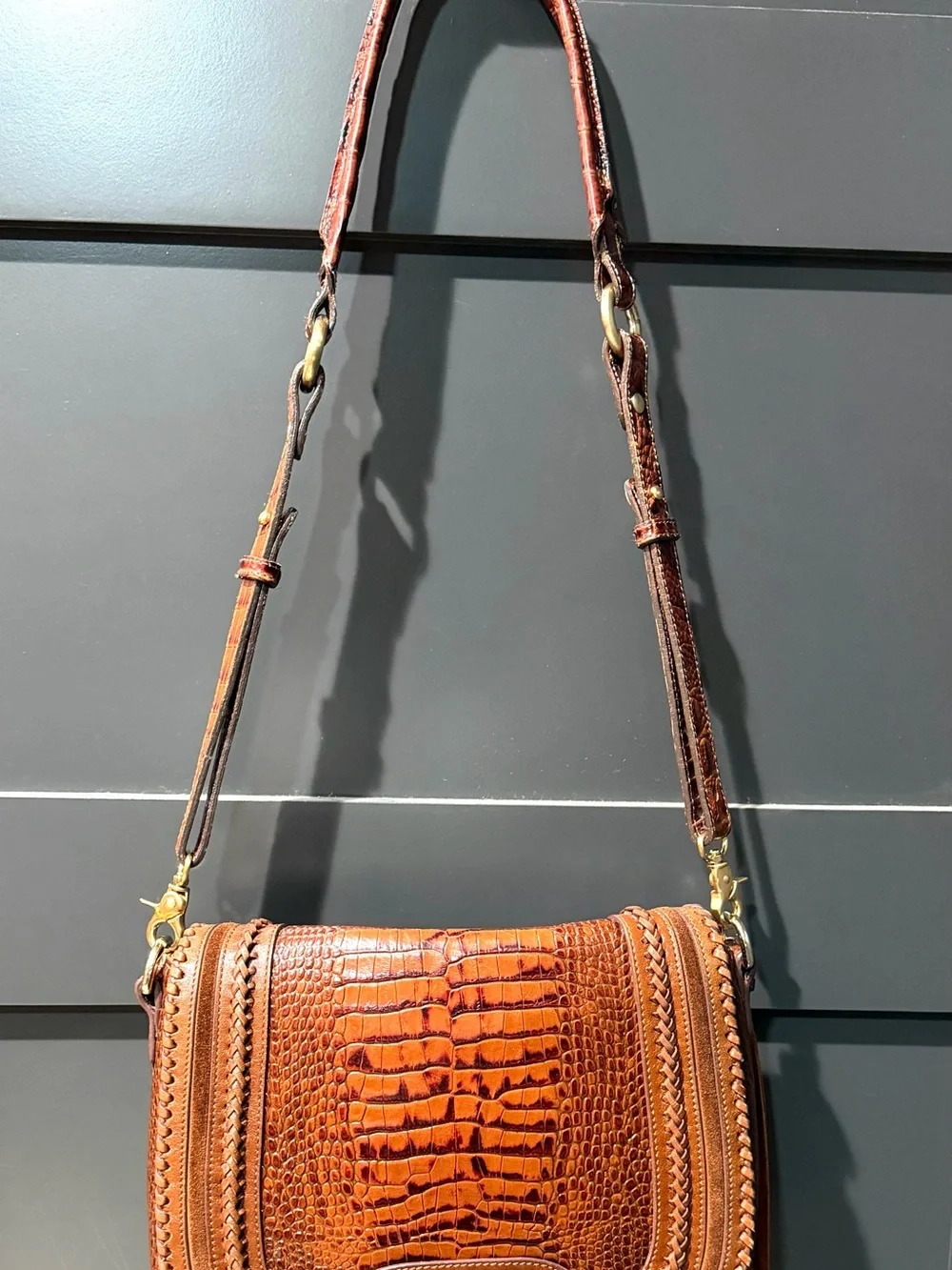 BRAHMIN Sonny Flap Crossbody Melbourne Collection